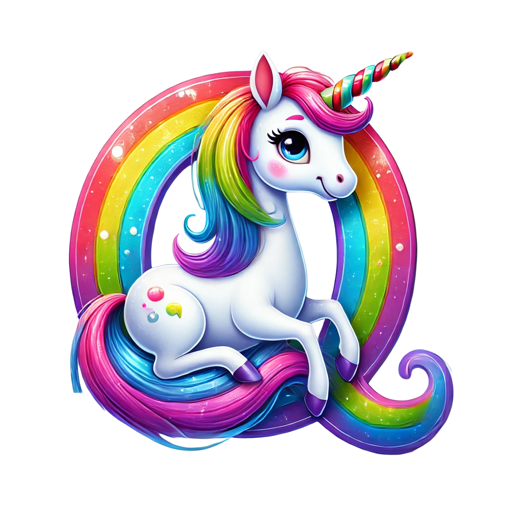Unicorn Letter T-Shirt - Personalized Alphabet Fun for Kids! 12-18 mo, 18-24 mo