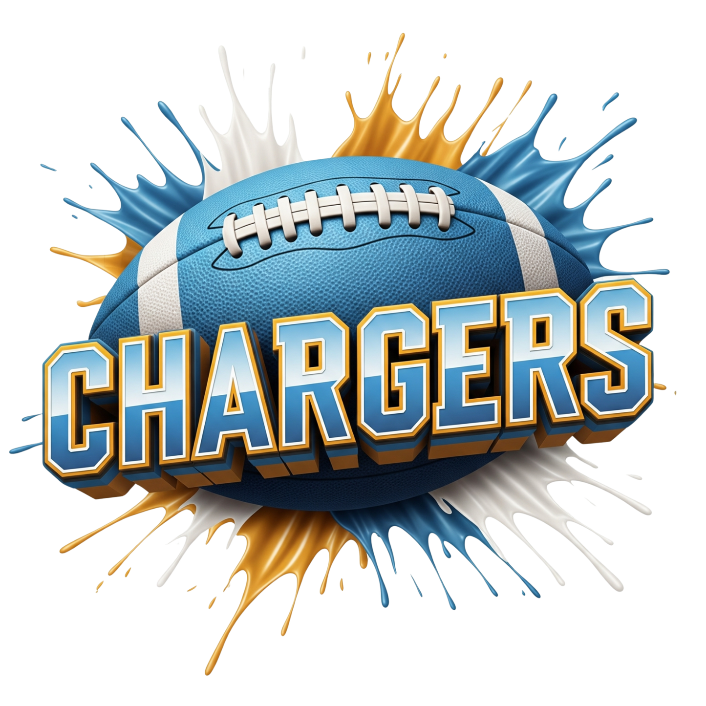 LA Chargers Graphic T-Shirt
