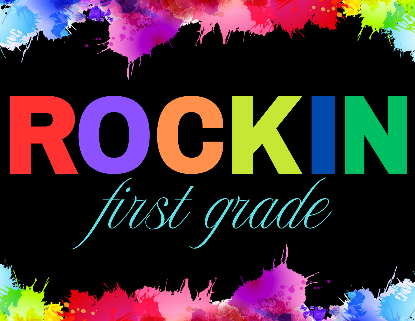 "Rockin' It!" Colorful Kids T-Shirt - Back to School & Everyday Fun Tee