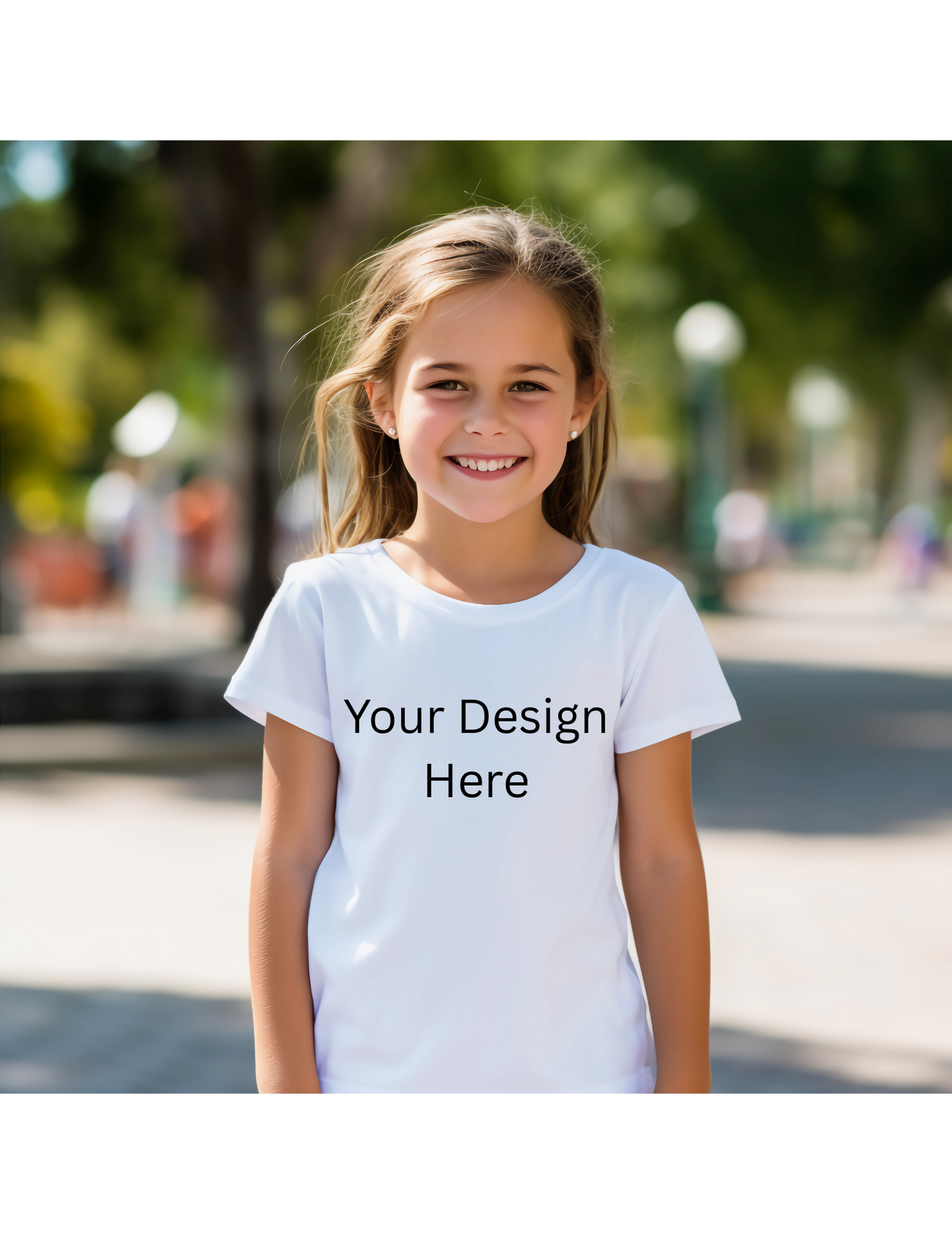 Premium Blank White T-Shirt for Customization
