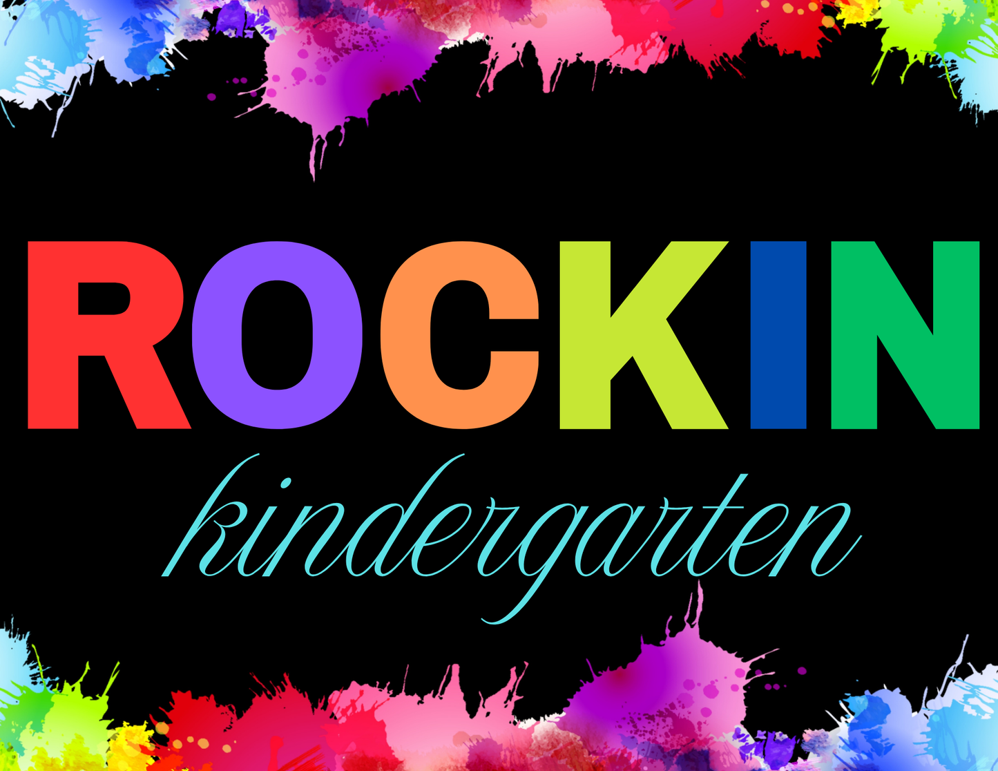 "Rockin' It!" Colorful Kids T-Shirt - Back to School & Everyday Fun Tee