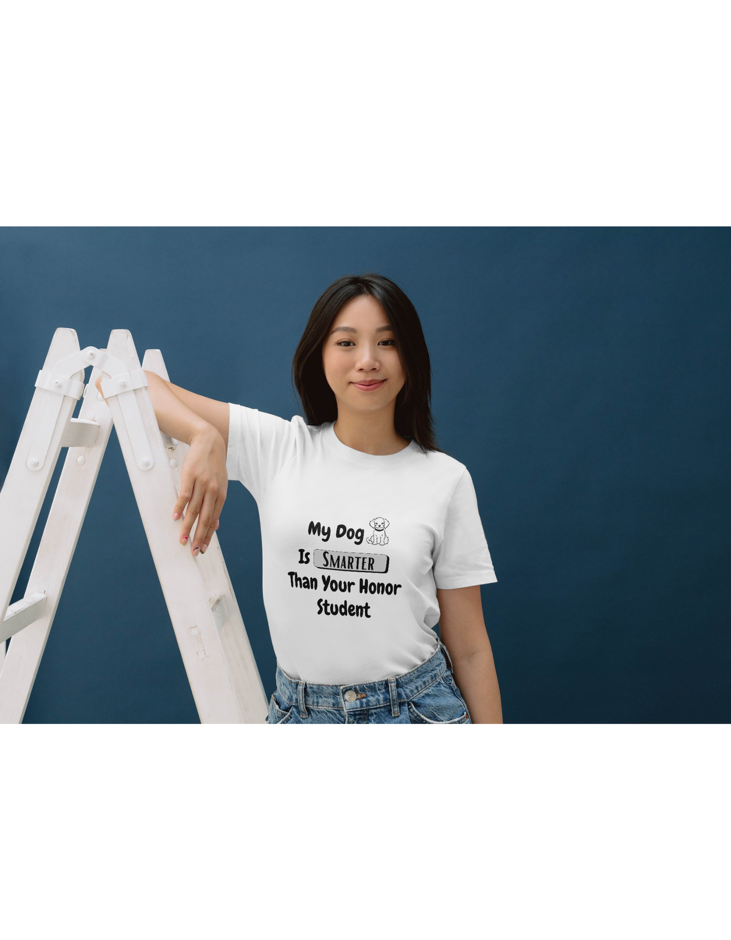 "My Dog Is Smarter Than Your Honor Student" Tee