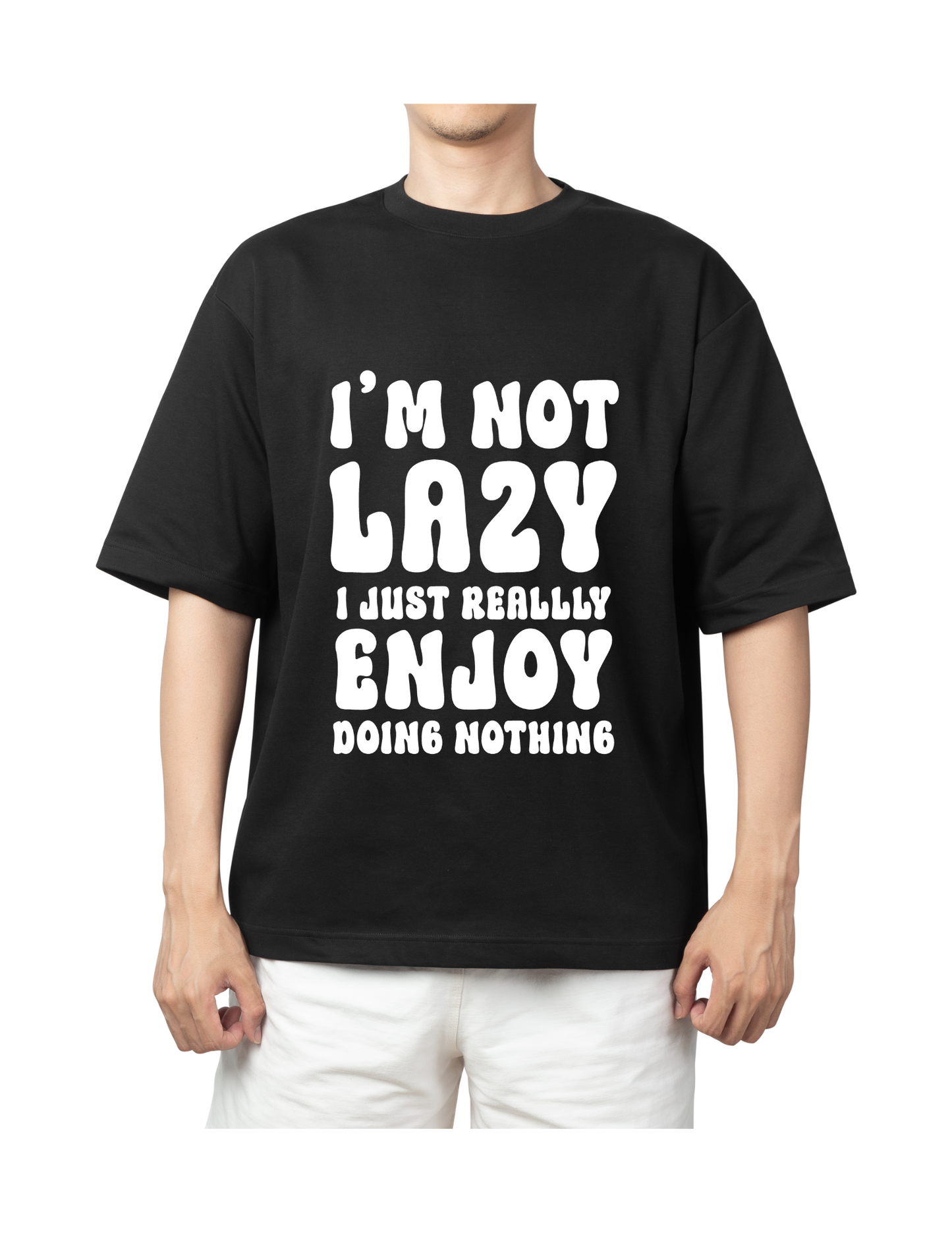 I'm Not Lazy I Just Enjoy Doing Nothing T-Shirt | Funny Sloth Humor Tee