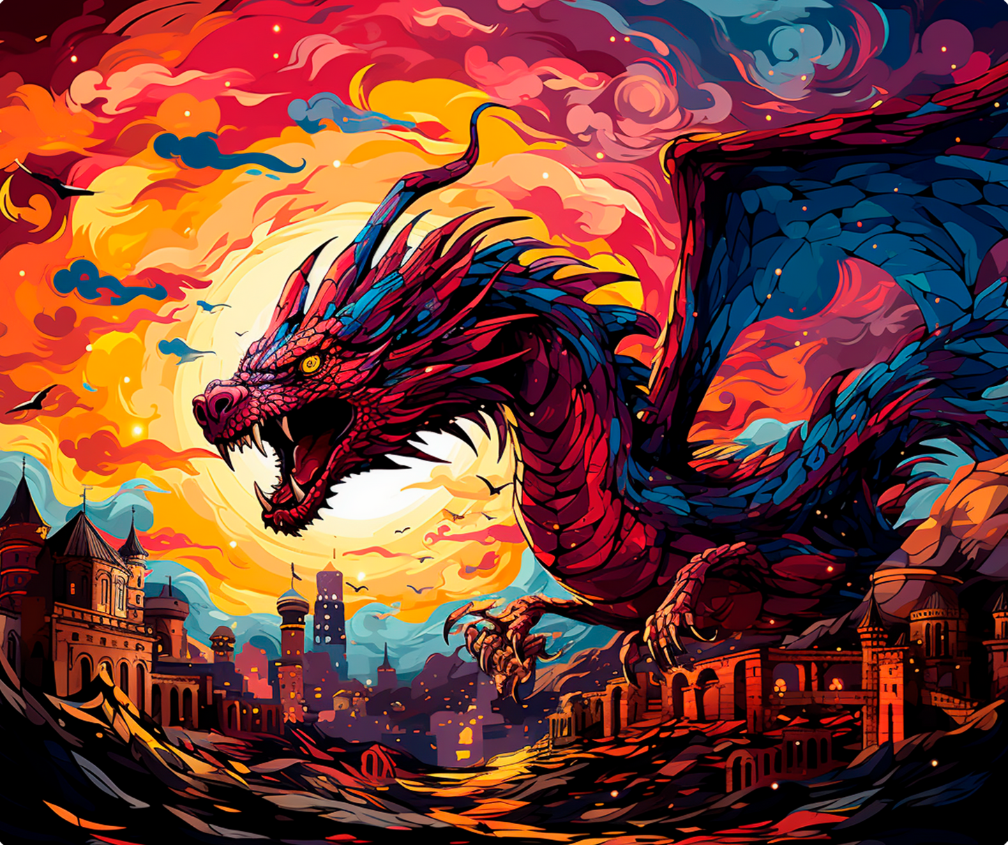 Ancient Dragon Realm Mousepad