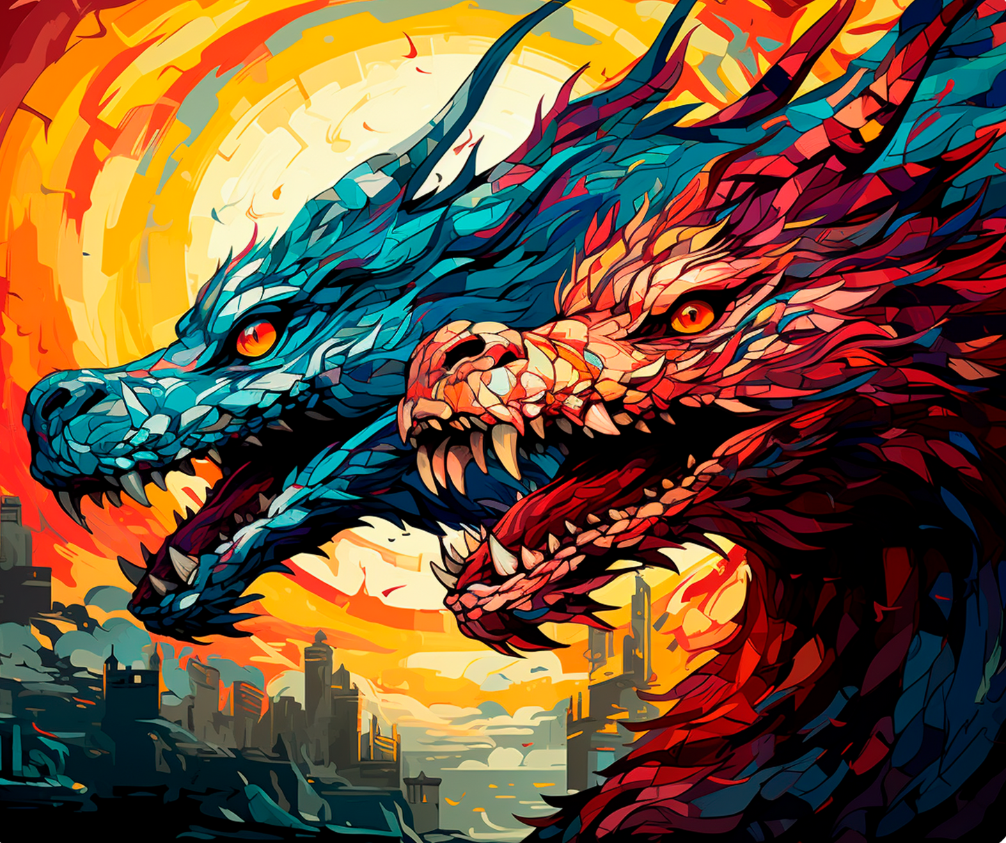 Ancient Dragon Realm Mousepad