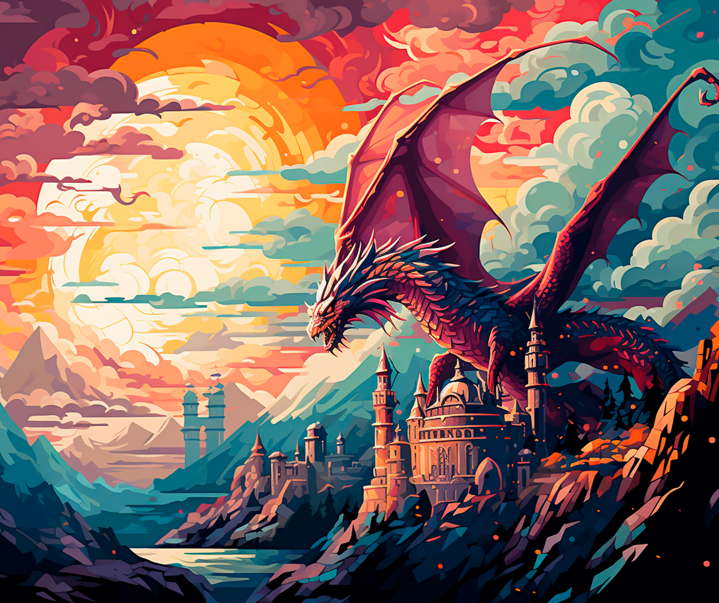 Ancient Dragon Realm Mousepad