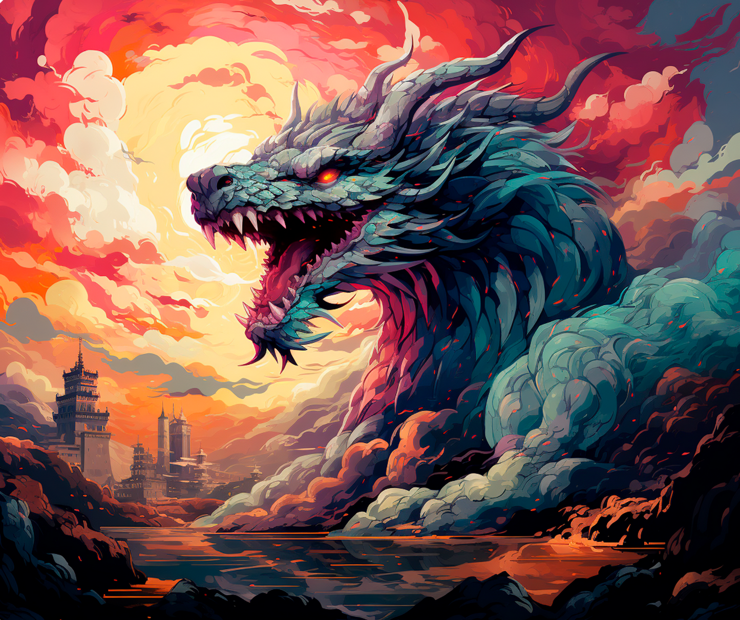 Ancient Dragon Realm Mousepad
