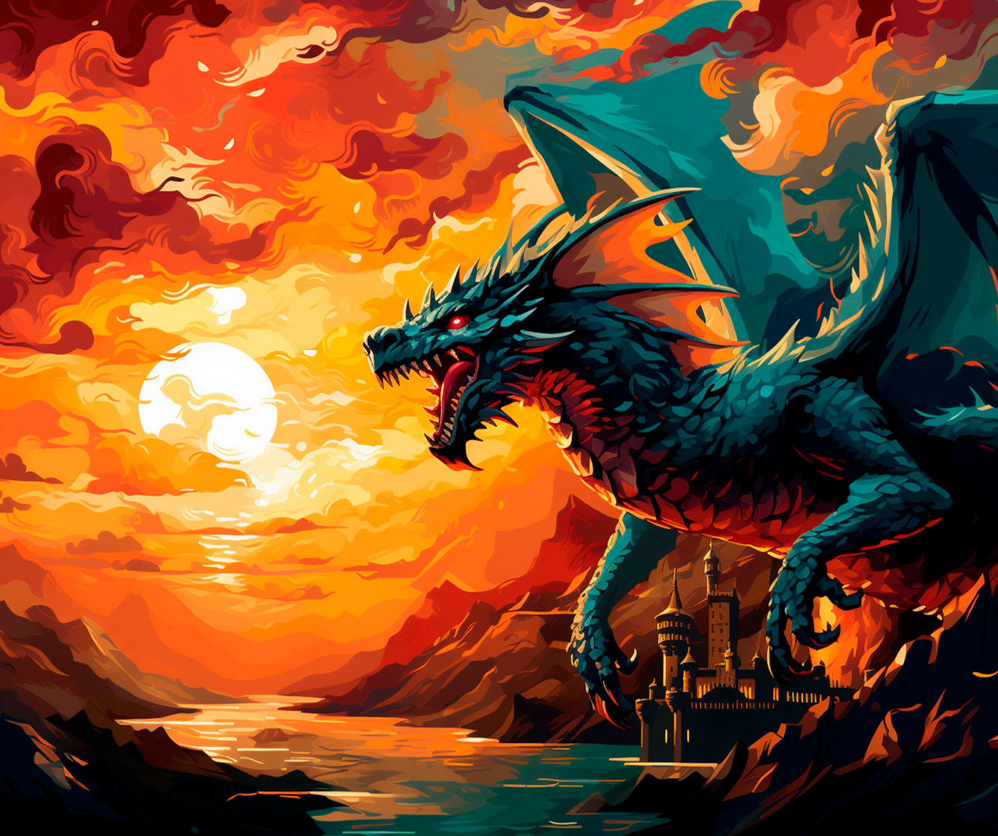 Ancient Dragon Realm Mousepad