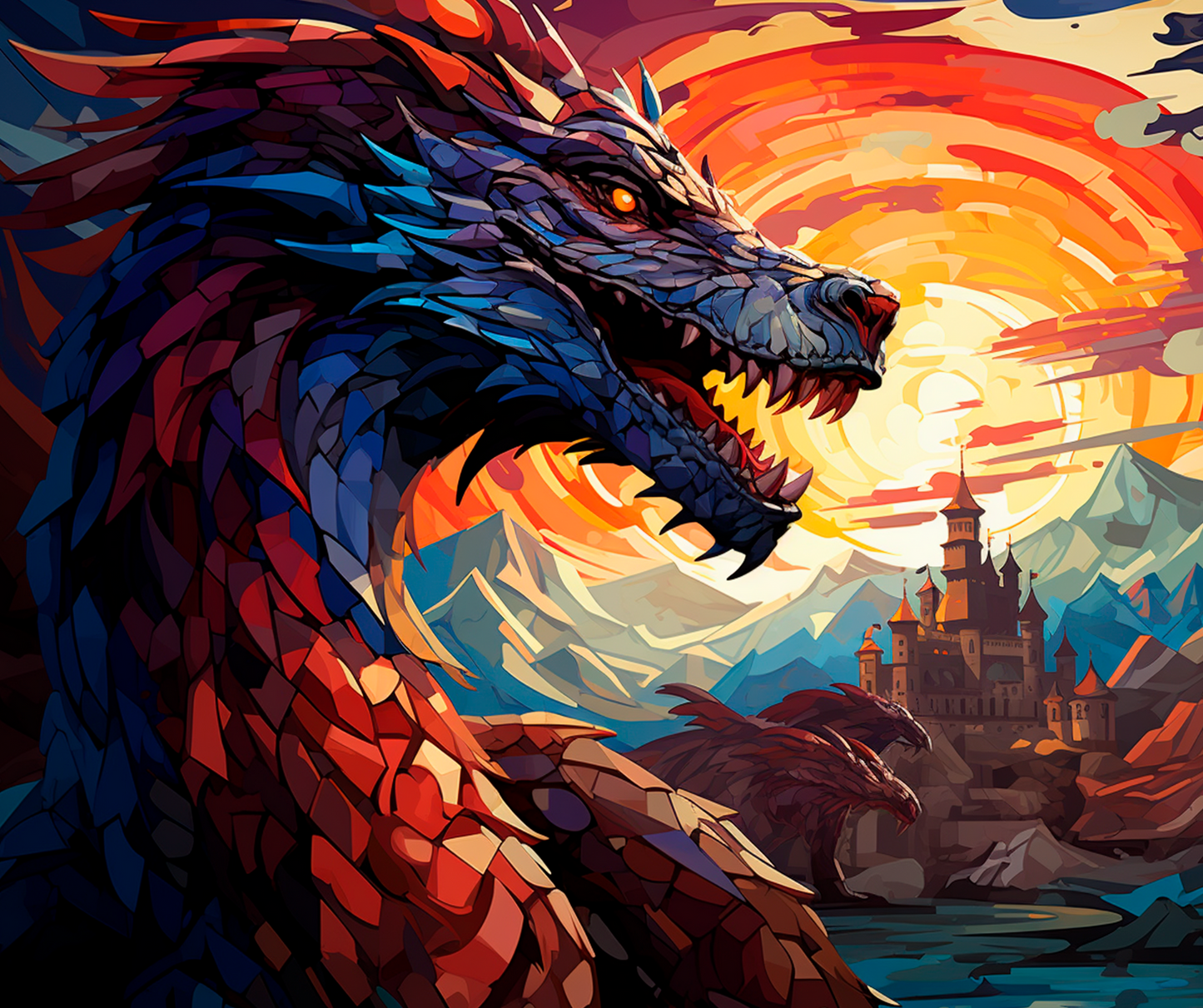 Ancient Dragon Realm Mousepad