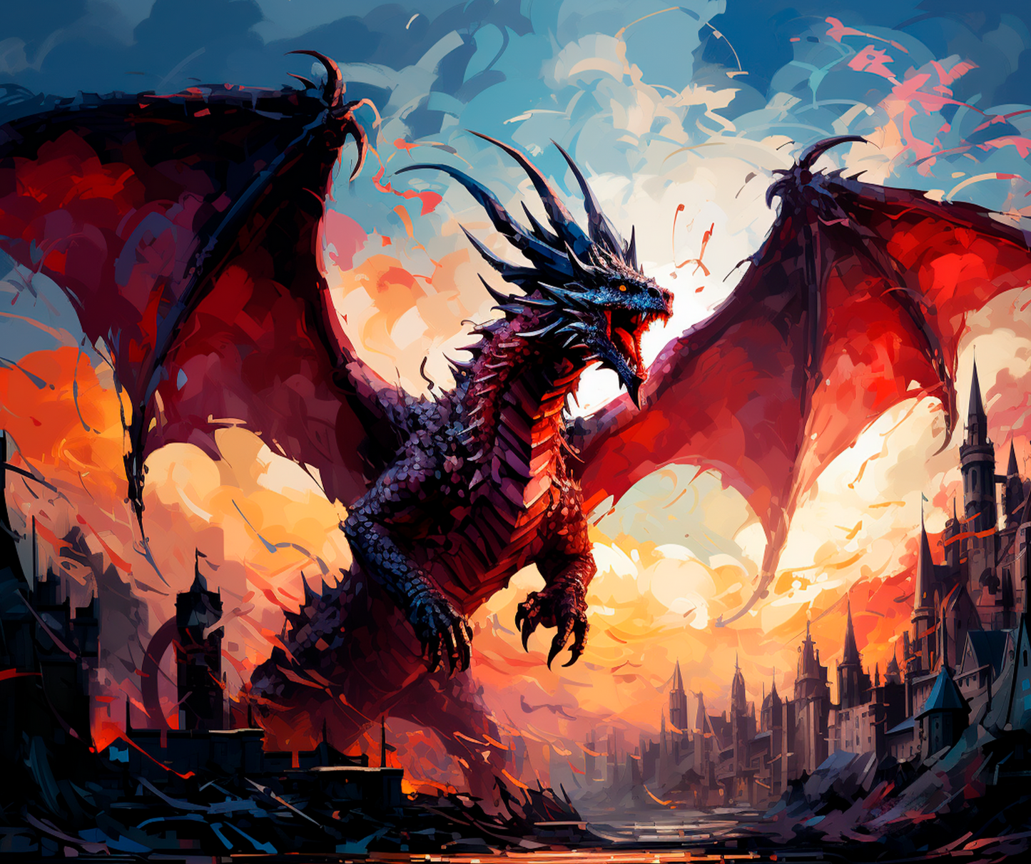 Ancient Dragon Realm Mousepad