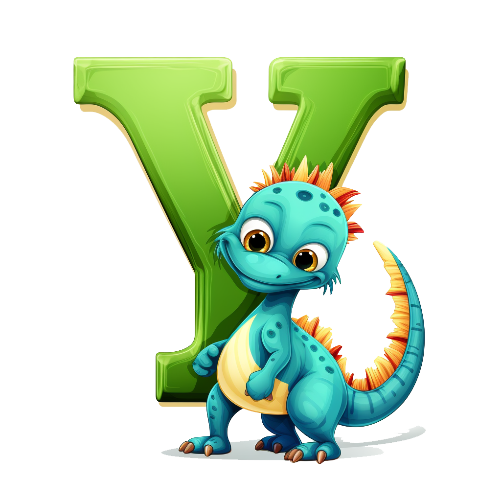 Personalized Dino Initial Baby Bodysuit - Cute Dinosaur & Alphabet