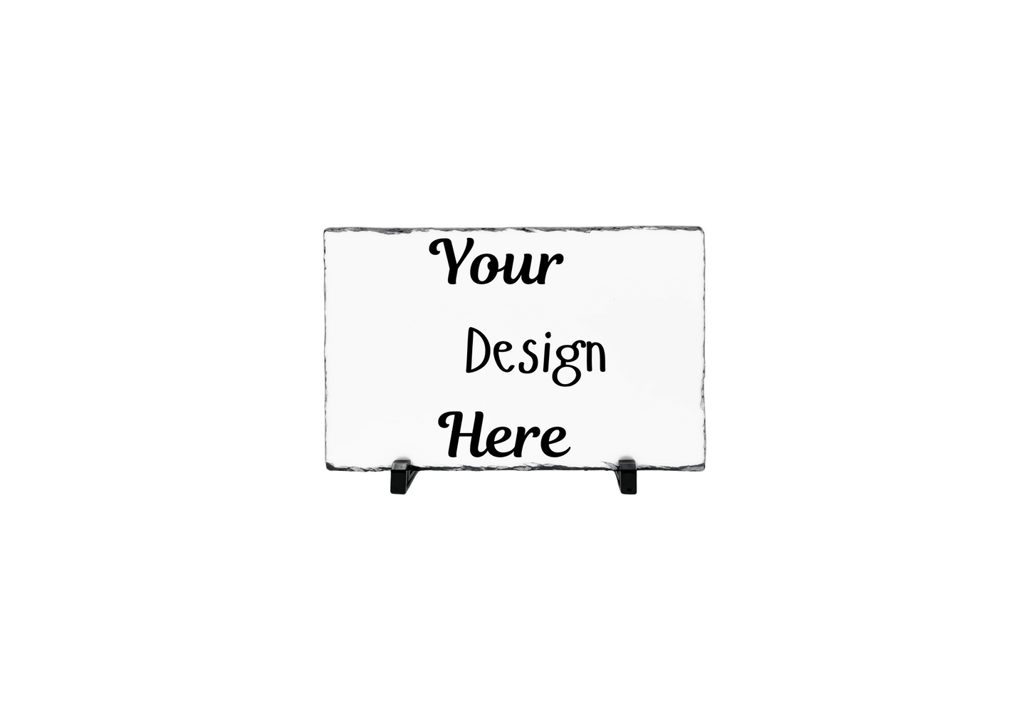 Custom Photo Slate | Personalized Rock Plaque with Your Design