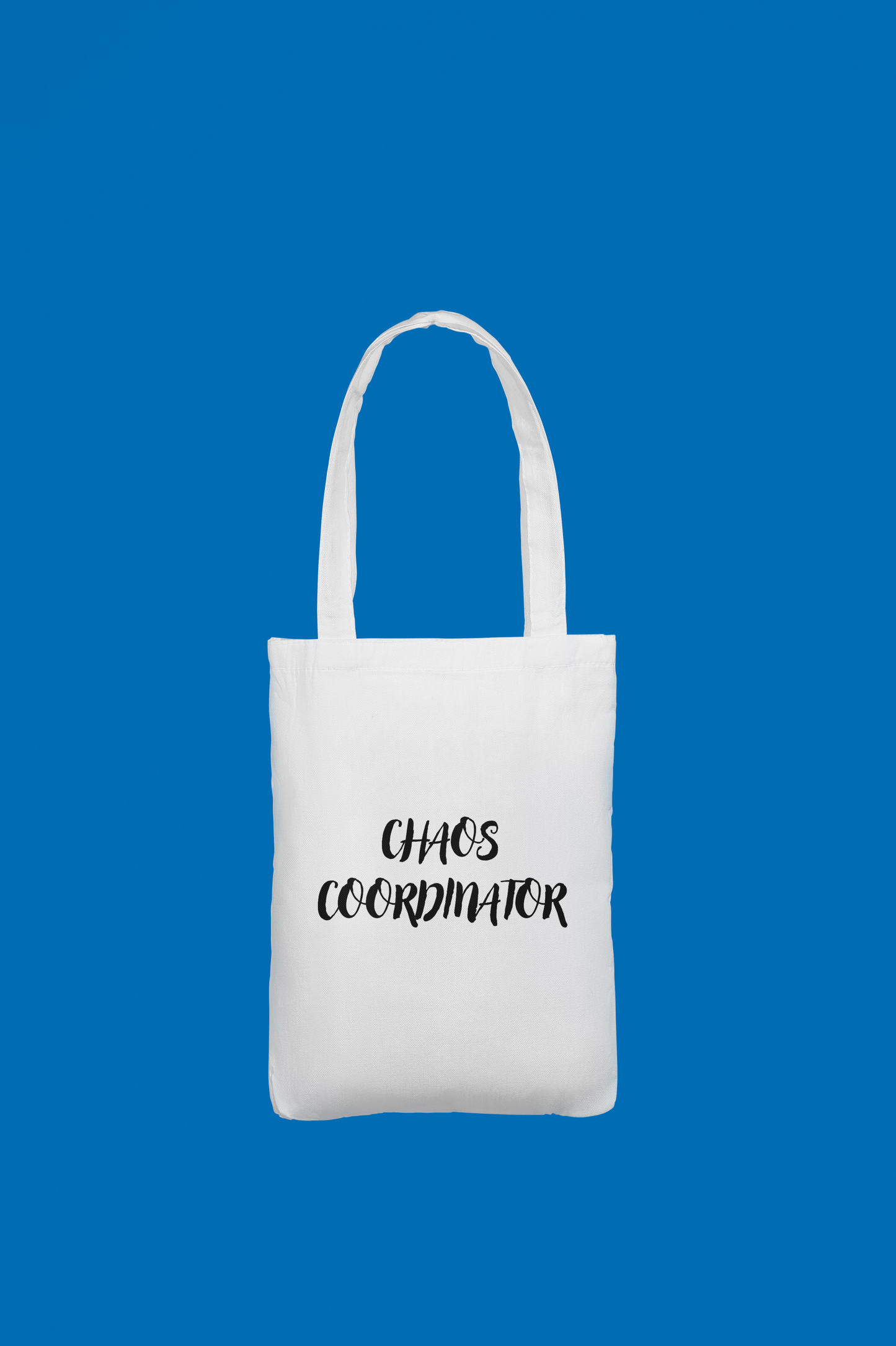 Chaos Coordinator White Canvas Tote Bag