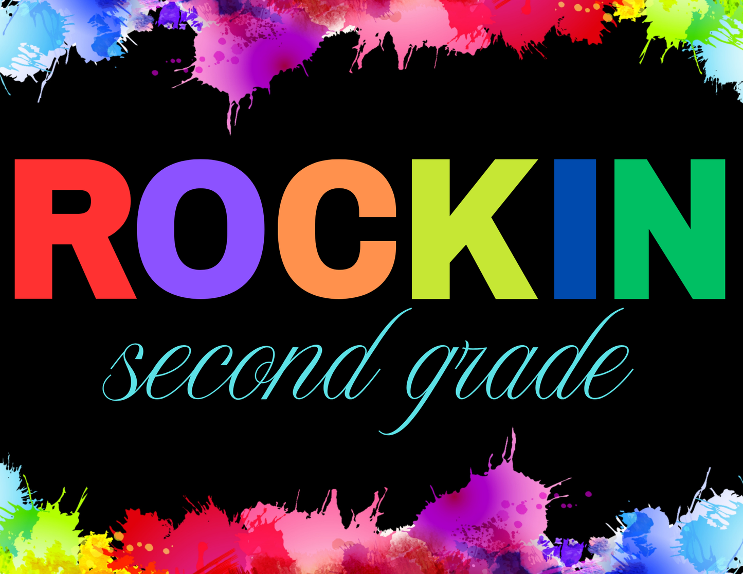 "Rockin' It!" Colorful Kids T-Shirt - Back to School & Everyday Fun Tee