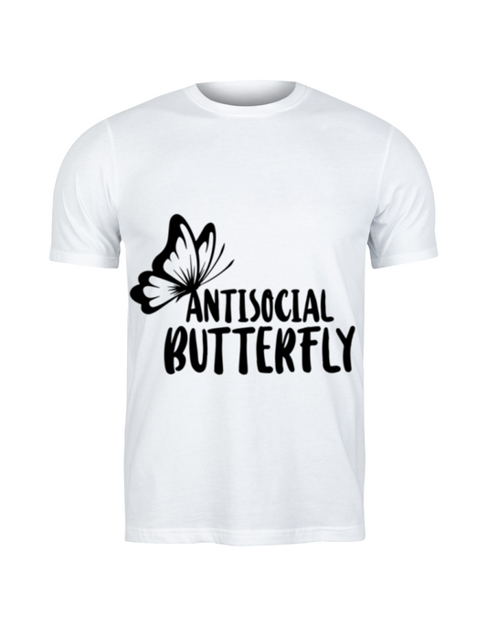 The Ultimate Introvert T-Shirt - "Antisocial Butterfly"