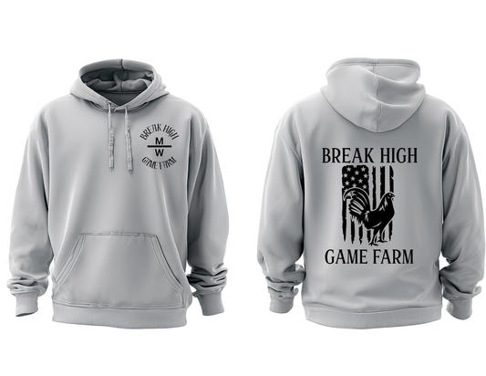Break High Game Farm: Rustic Patriot Hoodie