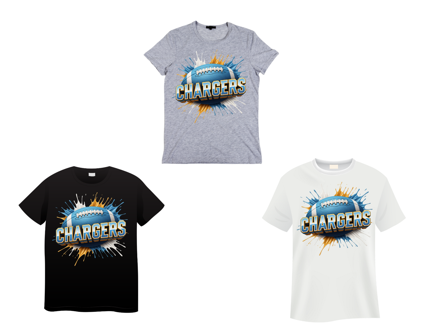 LA Chargers Graphic T-Shirt