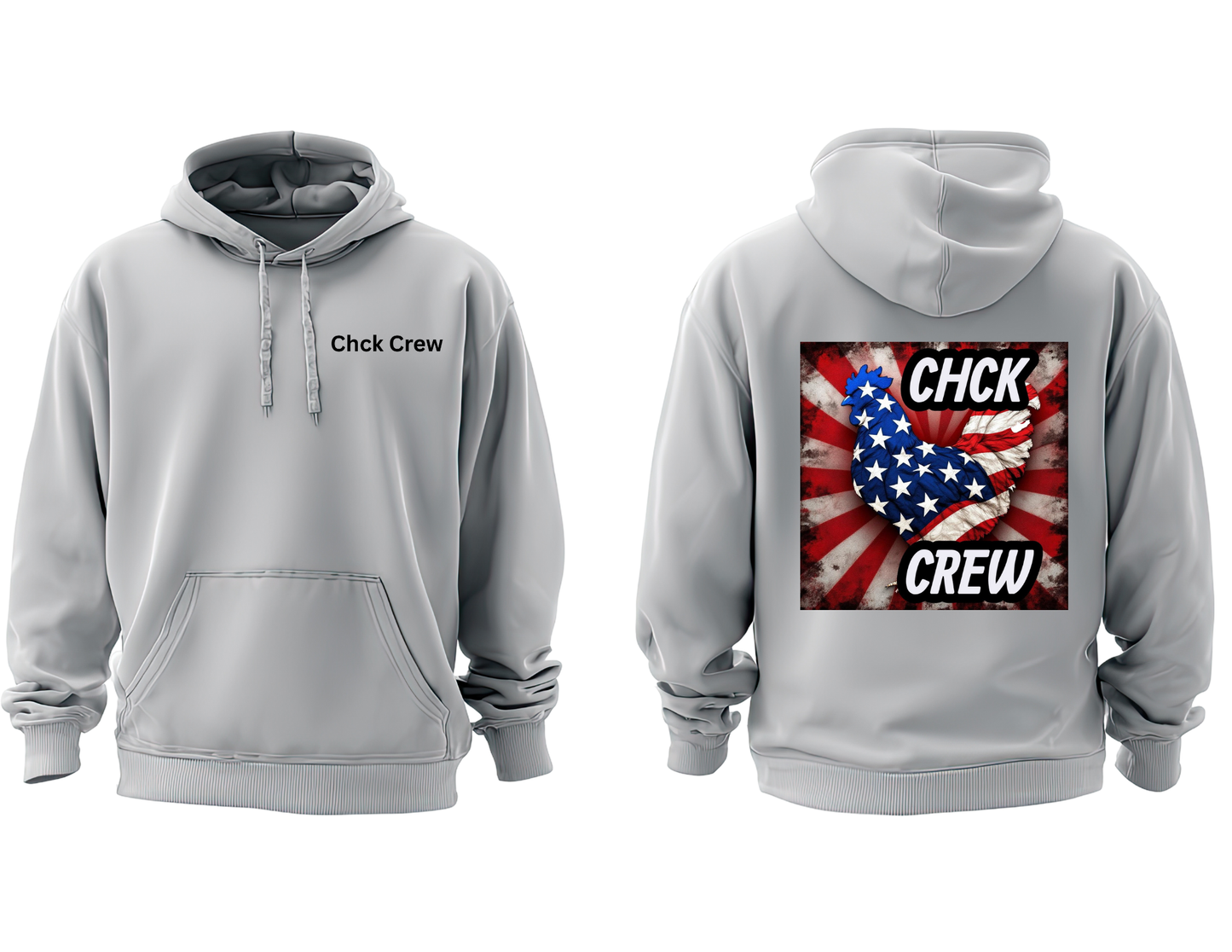 Chck Crew: Star-Spangled Sunburst Hoodie