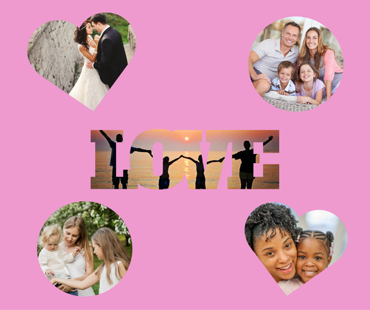 Cherished Memories Personalized Photo Mousepad - Family & Love