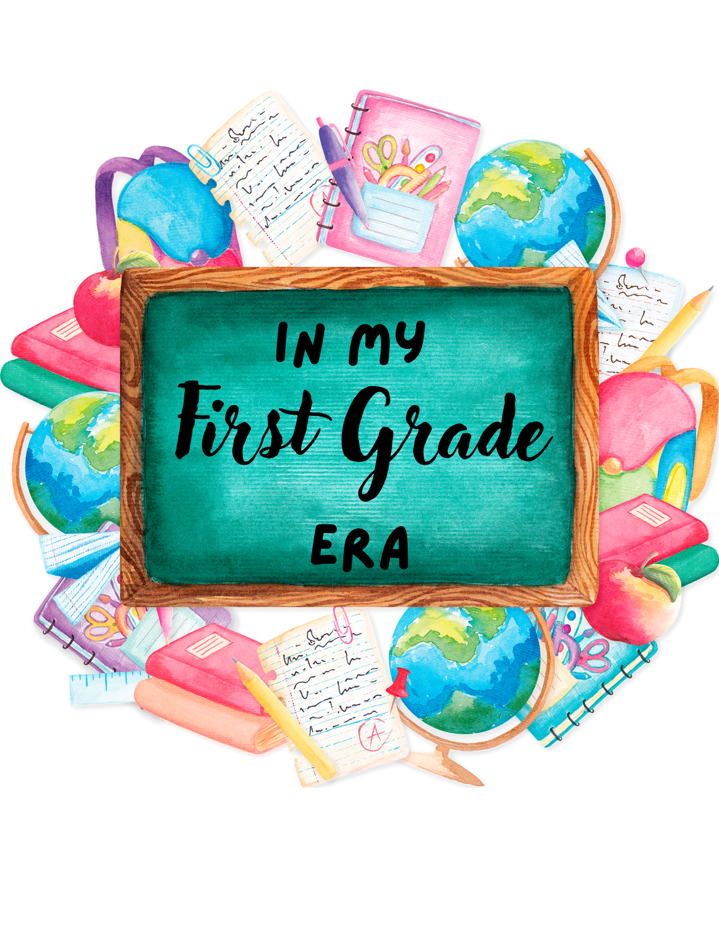 "In My School Era" Back to School Kids T-Shirt