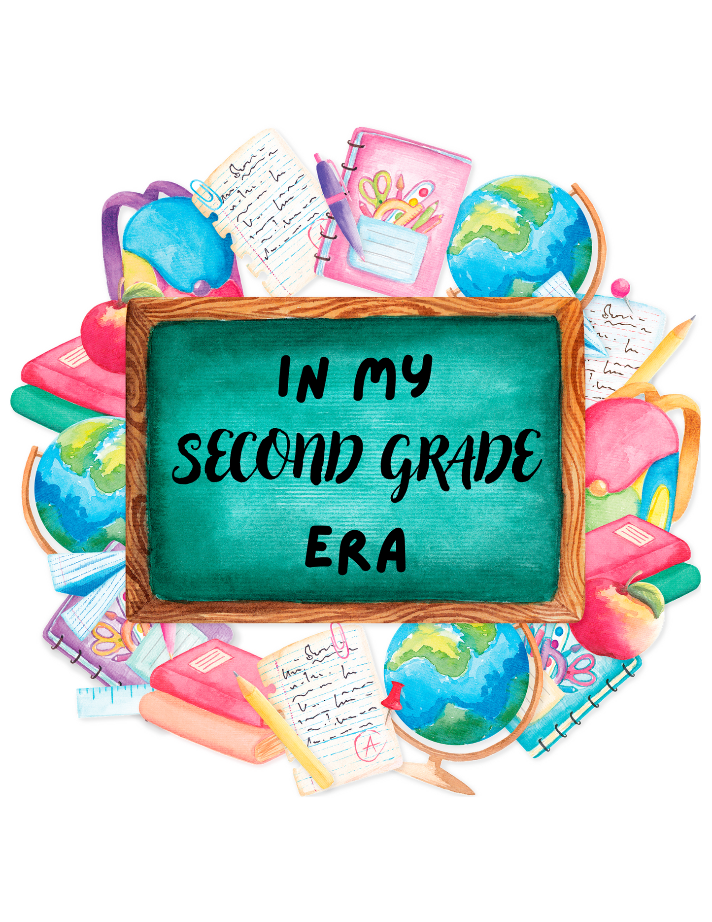 "In My School Era" Back to School Kids T-Shirt