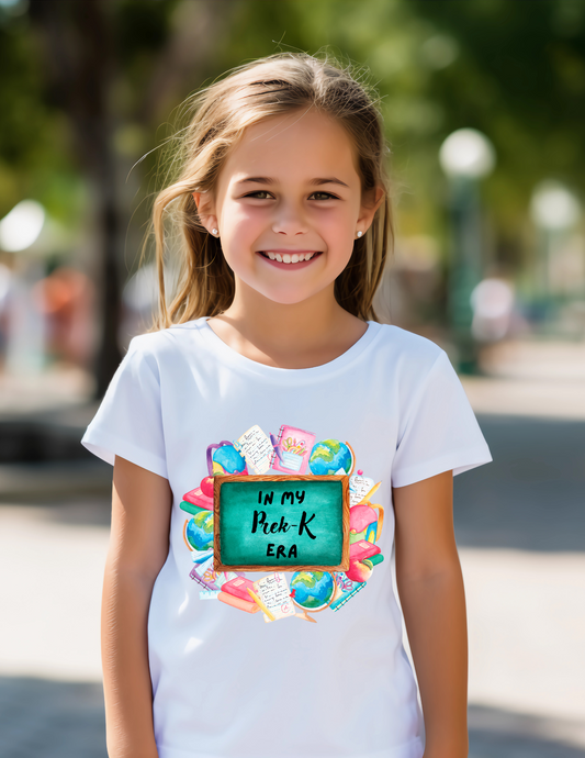 In My First School Era" Back to School Design