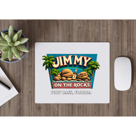 Jimmy On The Rocks Mouse Pad