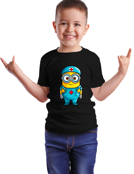 Minion Nurse T-Shirt for Kids | Future Healthcare Hero Dream Job Tee