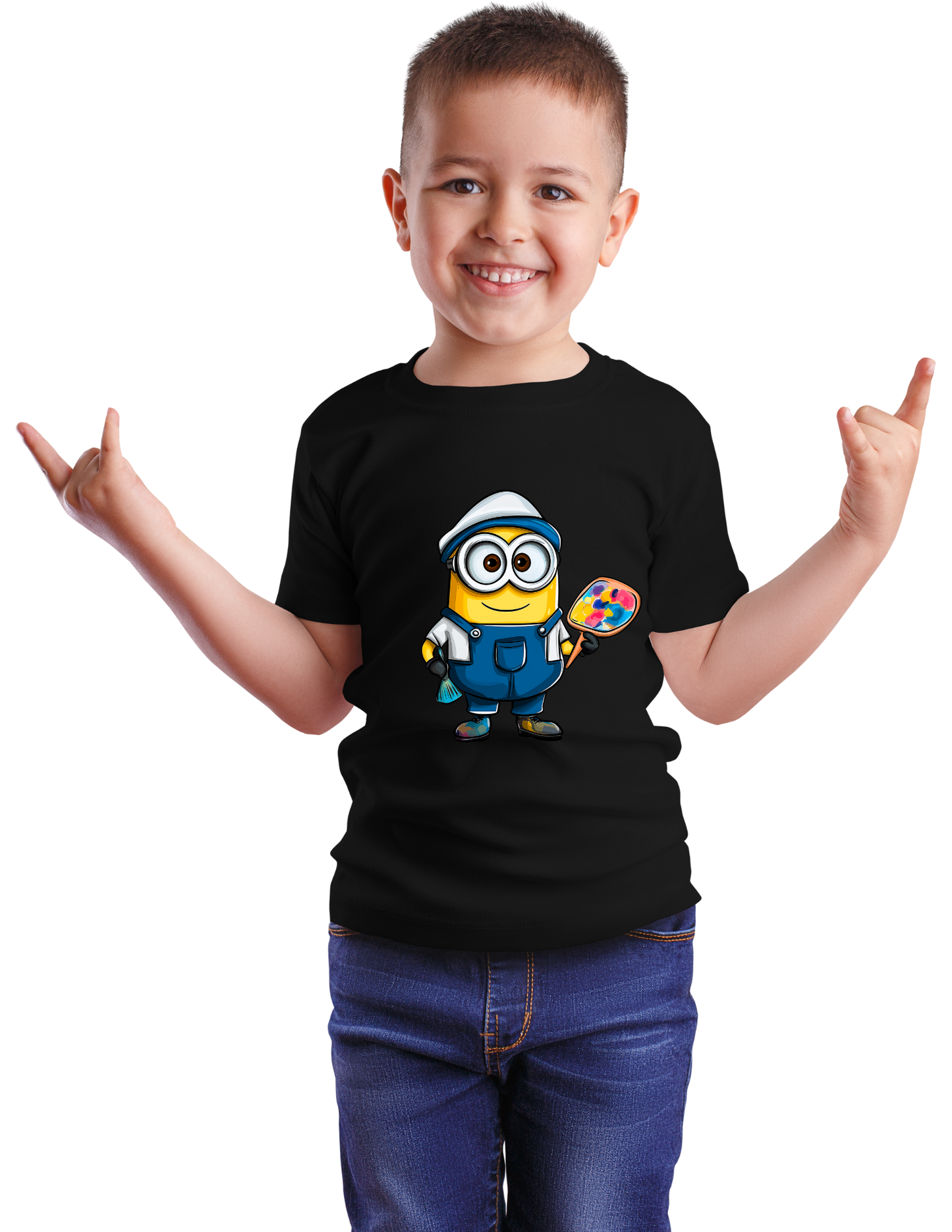 Minion Painter T-Shirt for Kids | Future Artist Dream Job Tee | Creative Minion Gift