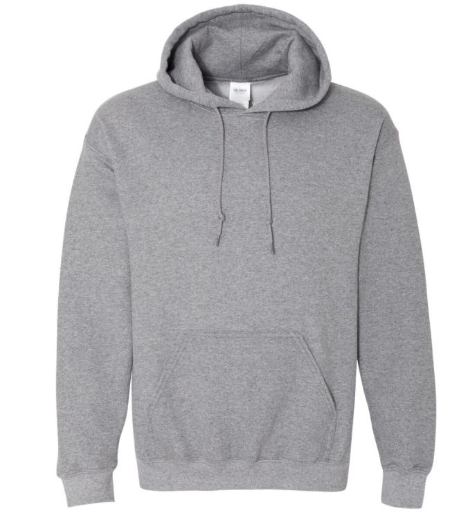 Custom Gray Hoodie – Personalized with Your Name, Logo, or Design
