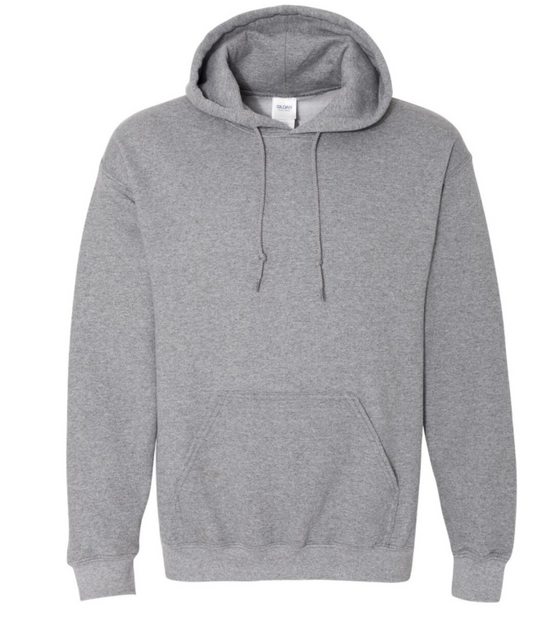 Custom Gray Hoodie – Personalized with Your Name, Logo, or Design