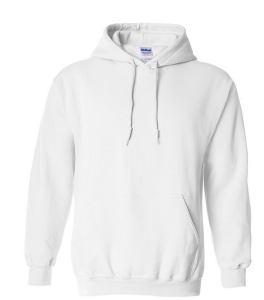 Custom White Hoodie – Personalized with Your Name, Logo, or Design