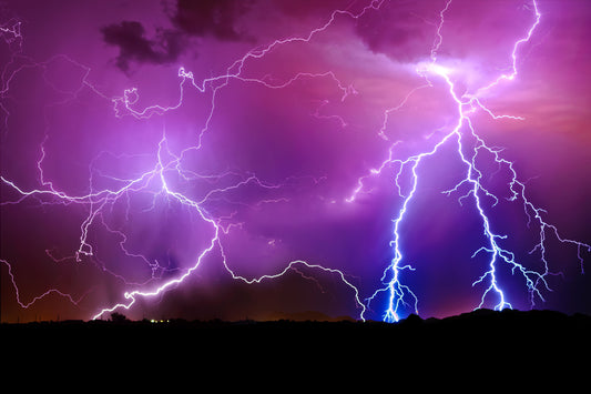 Lightening Storm Mouse Pad