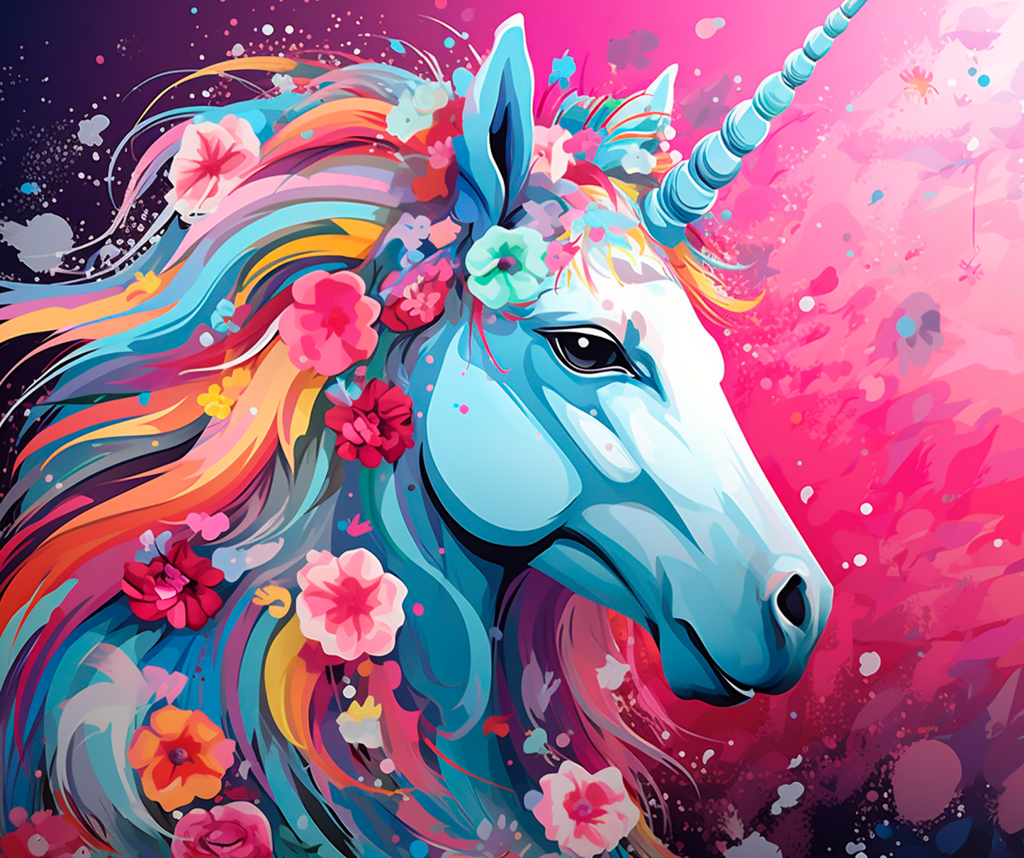 Enchanted Meadow Unicorn Mousepad