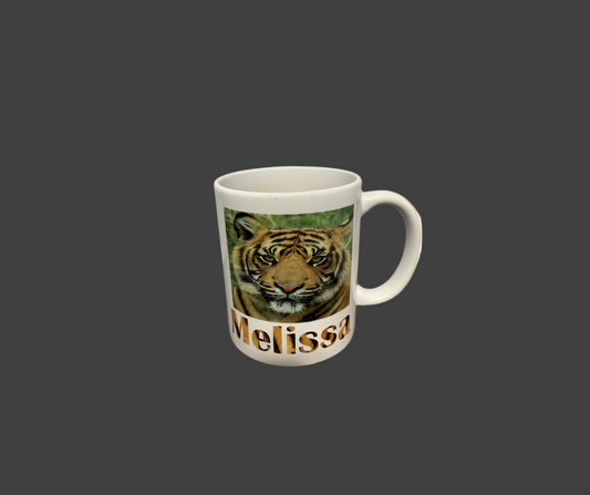 Tiger Name Personalized Mug
