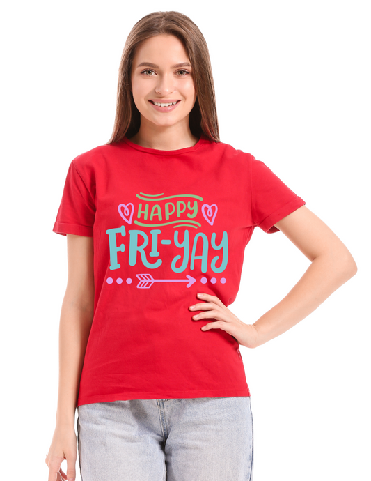 Celebrate the Weekend: "Happy Fri-Yay"  Tee