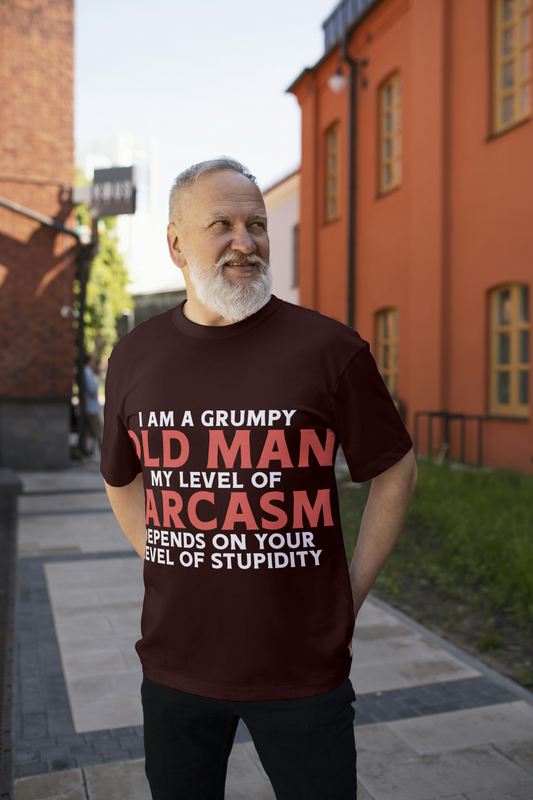 Sarcastic Old Man Humor T-Shirt